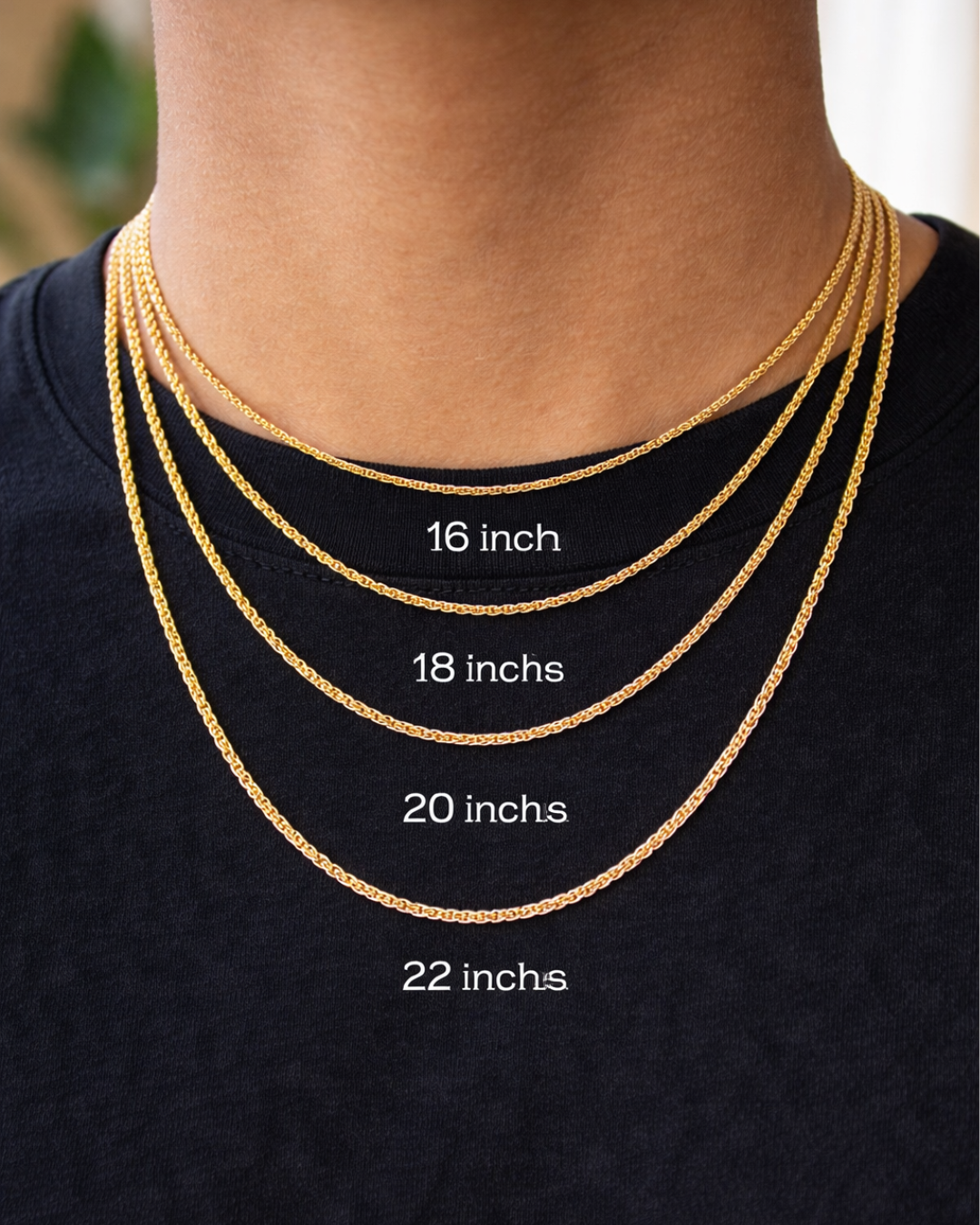 Milano Wheat Chain – 2mm Gold Filled ◈ Cadena Oro Laminado